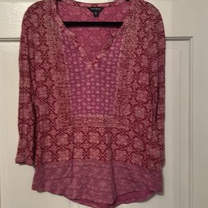 Lucky Brand Boho Top Sz Medium